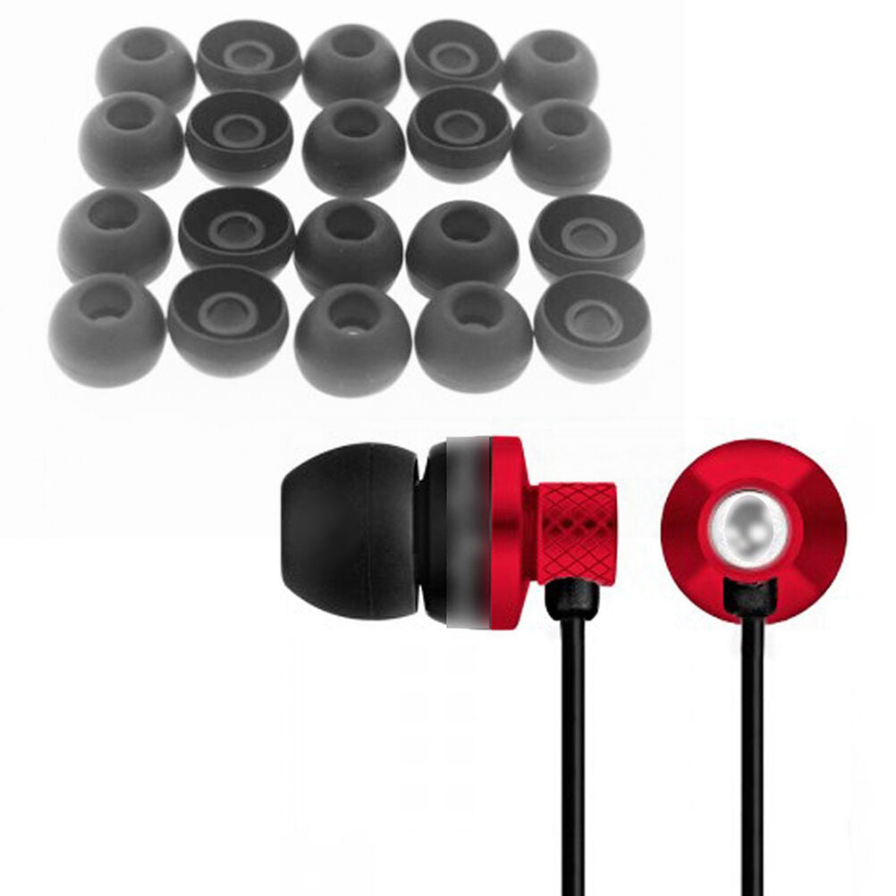 For Universal Earphones Large Replacement Silicone EARBUD Tips Covers 20pcs 、 DD