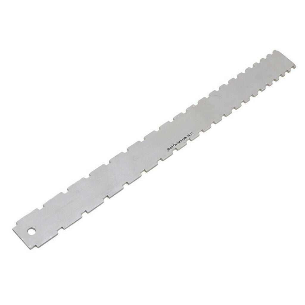 Guitar String Action Ruler + Fret File Luthier Tools