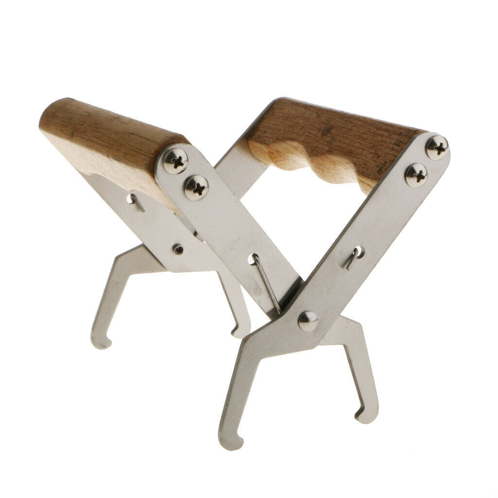 Functional Wood Handle Bee Hive Frame Holder Lifter Grip Beekeeping