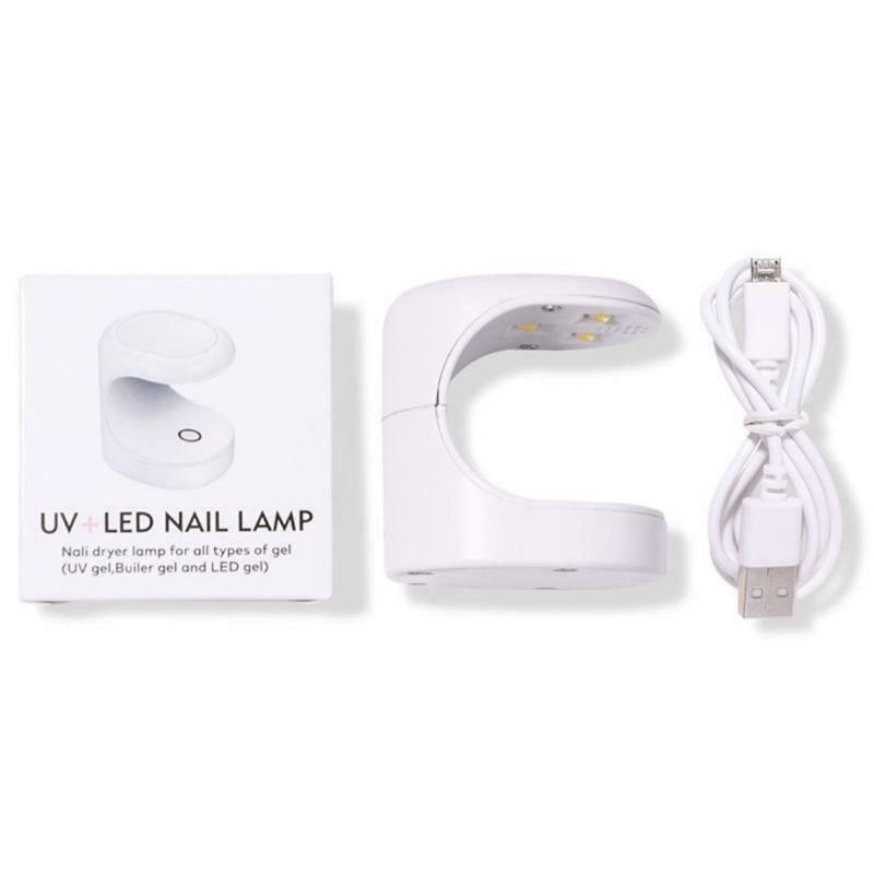 Mini UV LED Nail Lamp Portable Nail Phototherapy Light Nails Dryers Kits