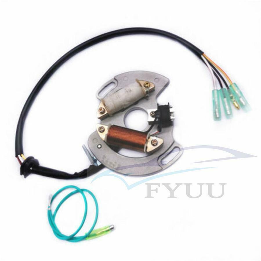 Ignition Coil Spark Plug Regulator & Stator Kit For Yamaha Blaster YFS200 97-01