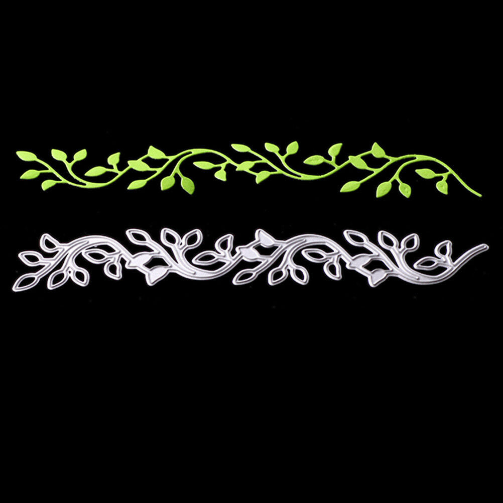 Lace leaves decor Metal cutting dies stencil scrapbooking embossing album .l8