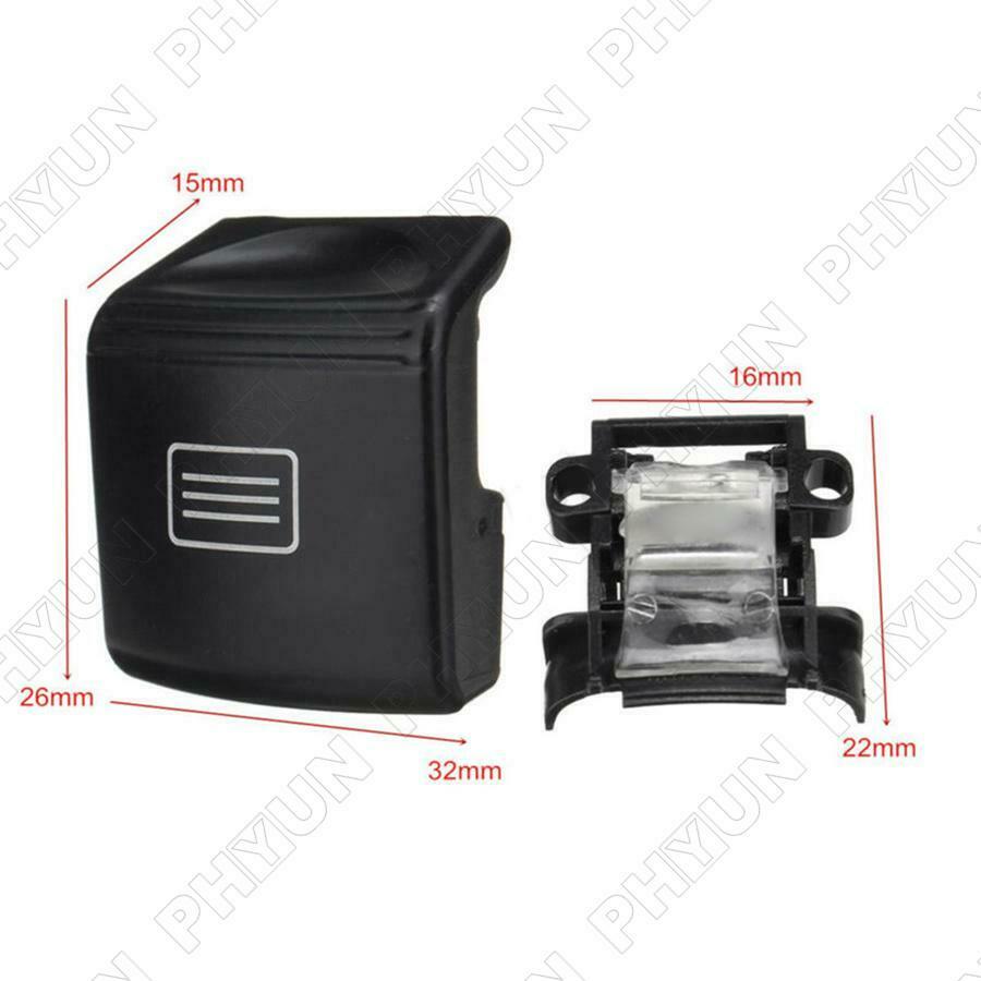 For W204 C-CLASS W212 A207 E-CLASS W218 Sunroof Window Switch Button Black 1x