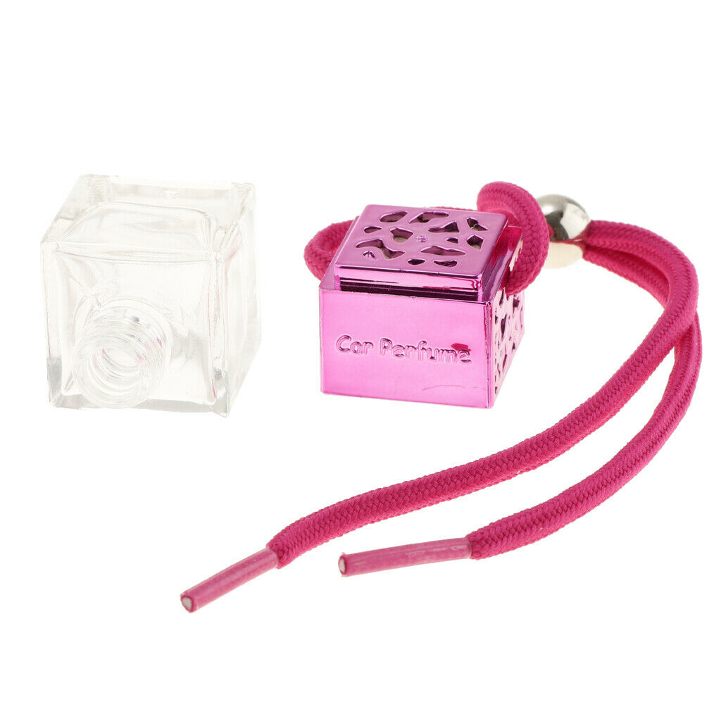 Car Perfume Bottle Hanging Pendant Air Freshener Essential Oil Car Fragrance