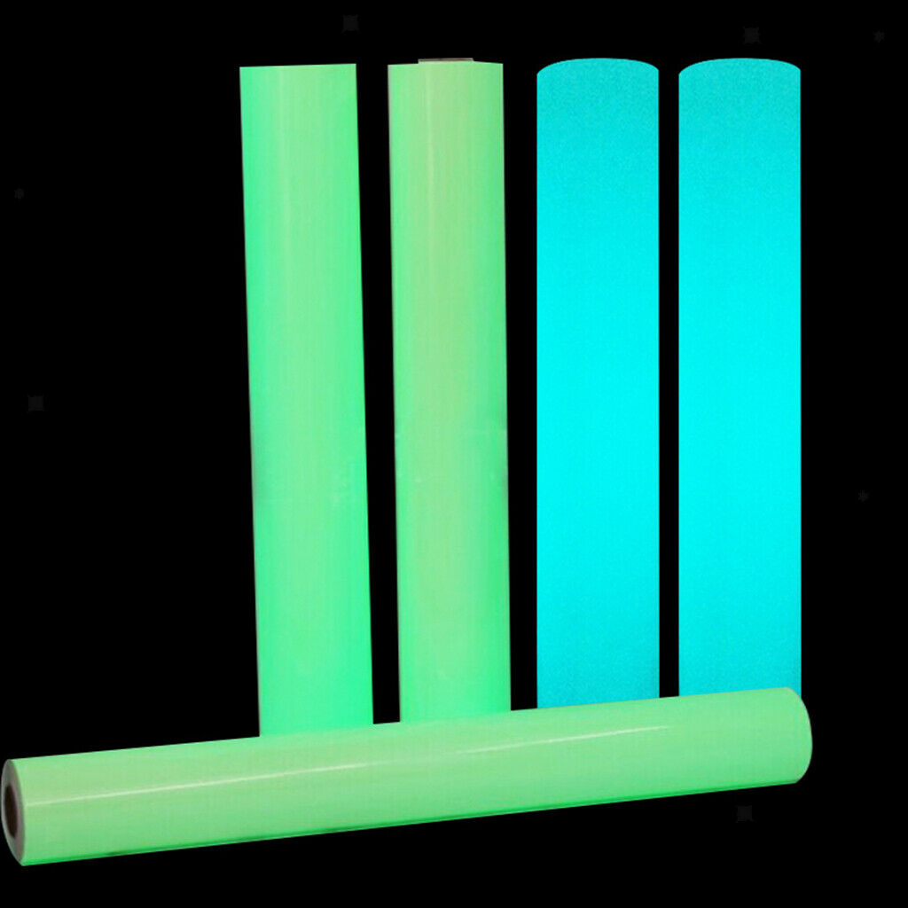 Glow In the Dark Heat Transfer Vinyl Luminous for Iron On Other Arts DIY