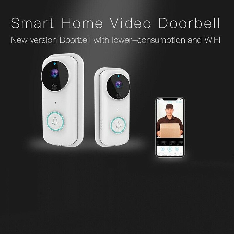 Intelligent Video Doorbell Wireless WiFi Intercom Video Doorbell Camera RemoteJ4