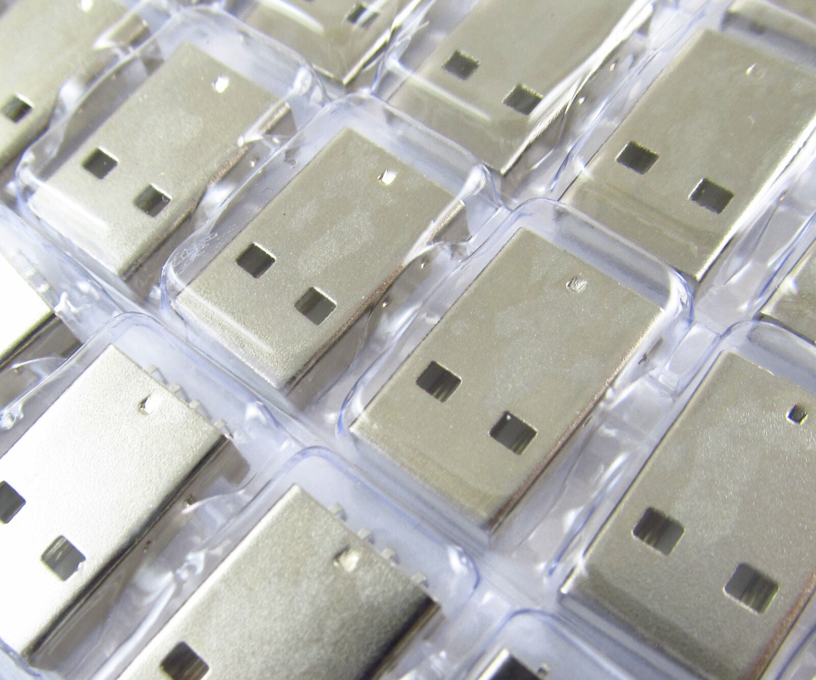 5Pcs USB Type 4pin A male socket Connector PCB Socket Right Angle 90 Degreee
