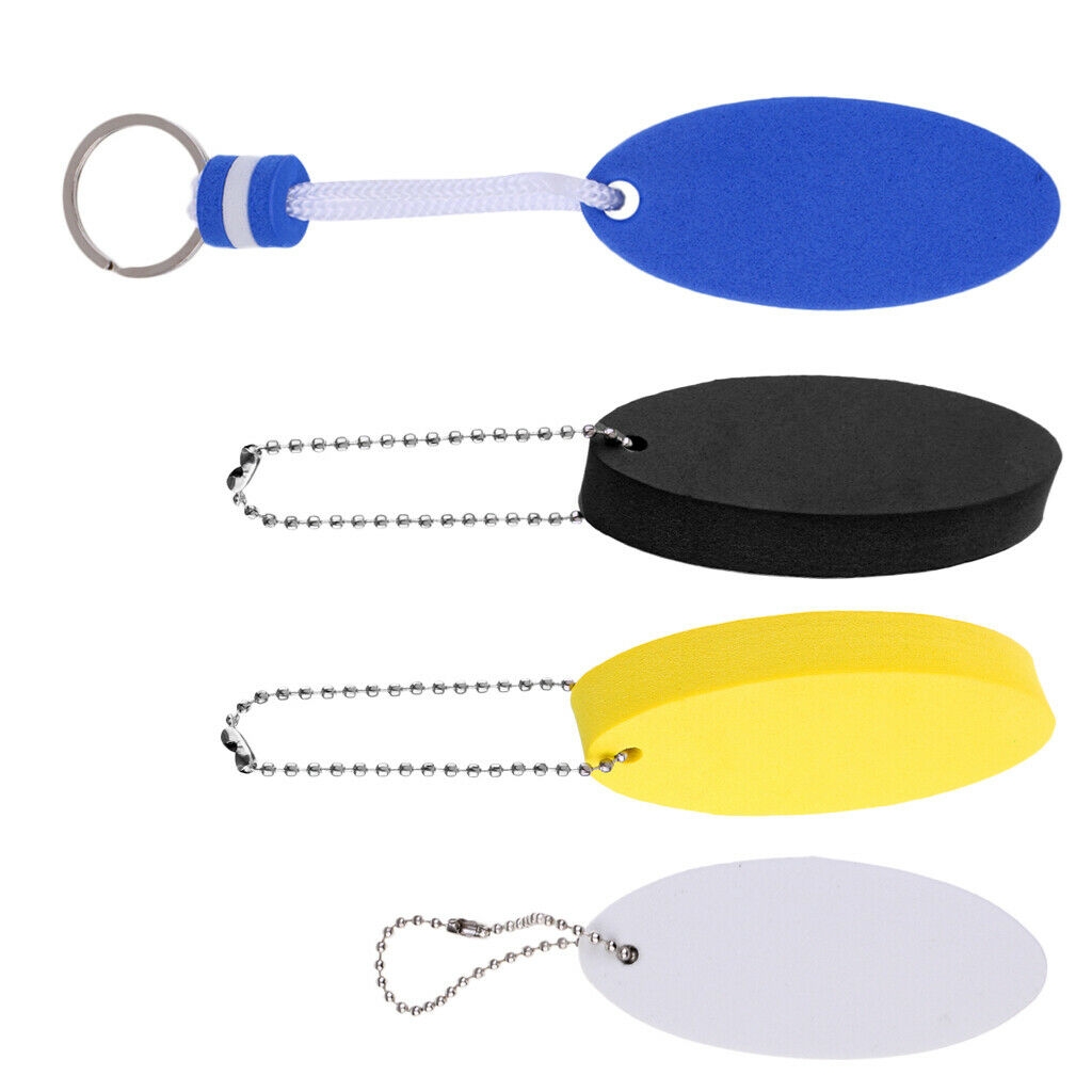 4x Funny Novelty Floating Boating Keychain Sailing Fishing Key Chain Buoy Float