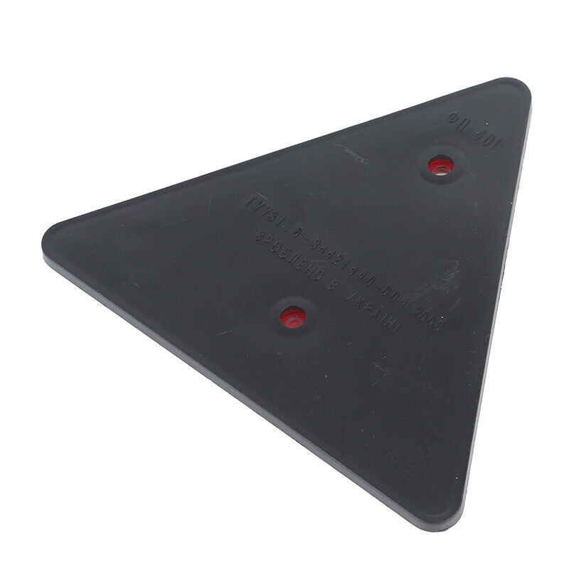 Red Rear Reflectors Triangle Reflective for Gate Posts Safety Reflectors .l8