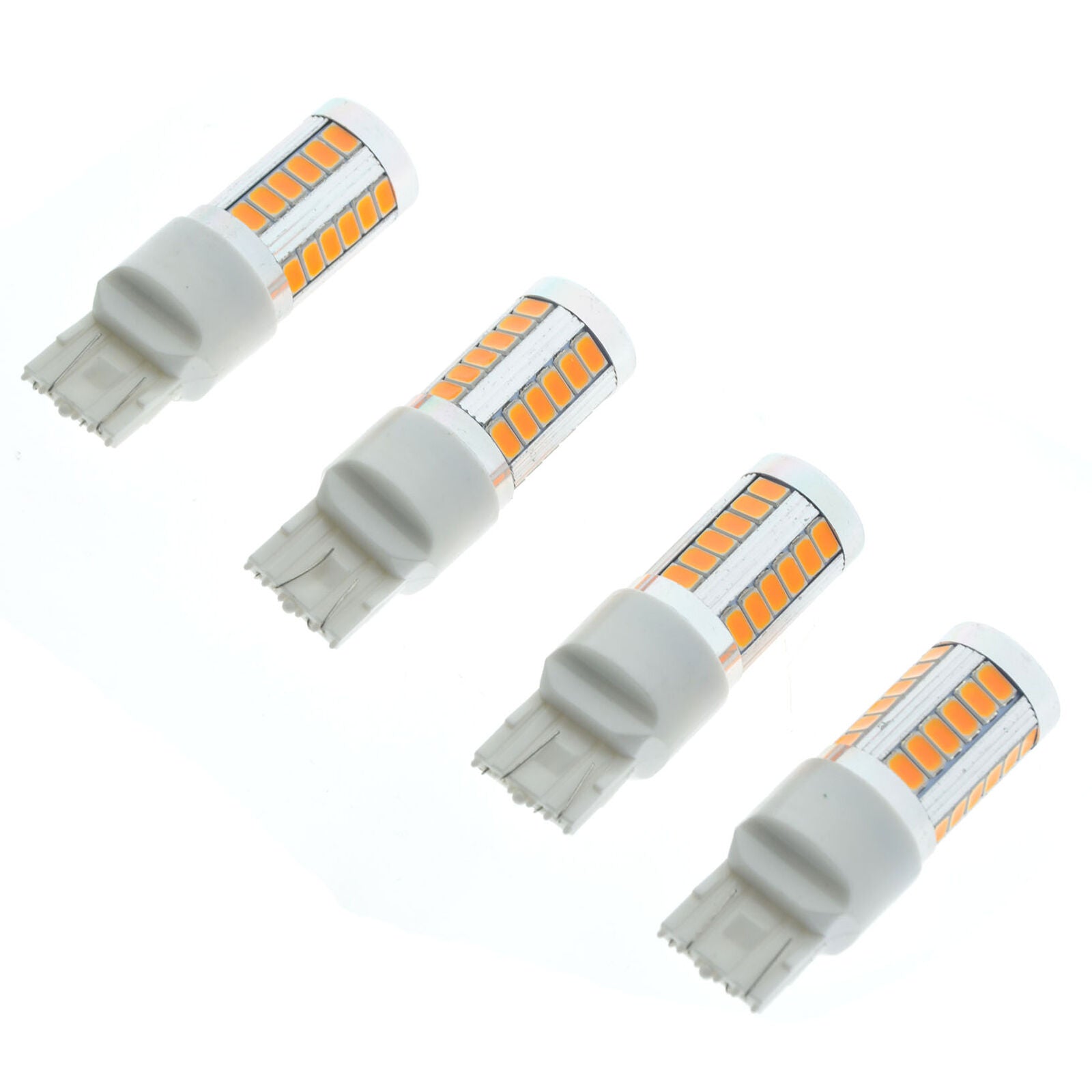4X T20 7440 7443 W21W 33SMD LED Canbus Car Reverse DRL Backup Brake Light