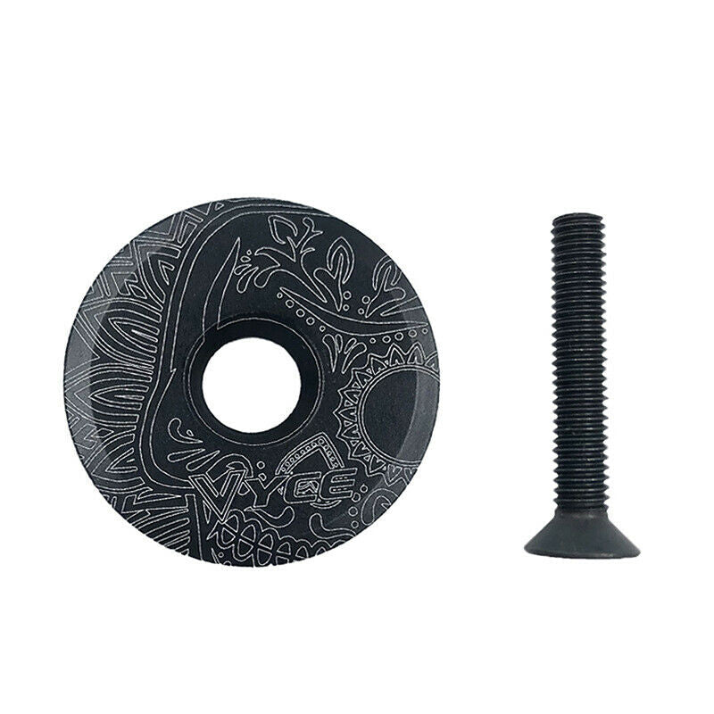Aluminum Alloy Road Bicycle Bowl Cover Bicycle Stem Top Cap for 28.6mm Fo.l8