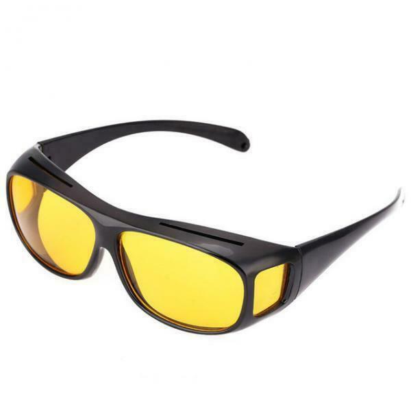 Sport Wrap Night Vision Driving Sunglasses High Definition Glasses Men Women
