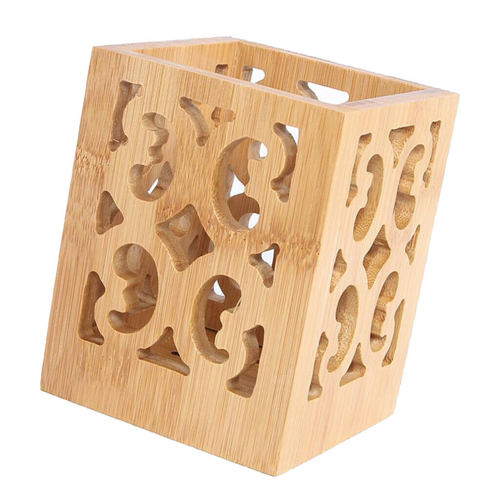 2 Pcs Spoon Chopsticks Storage Kitchen Cooking Utensils Holder Organizer