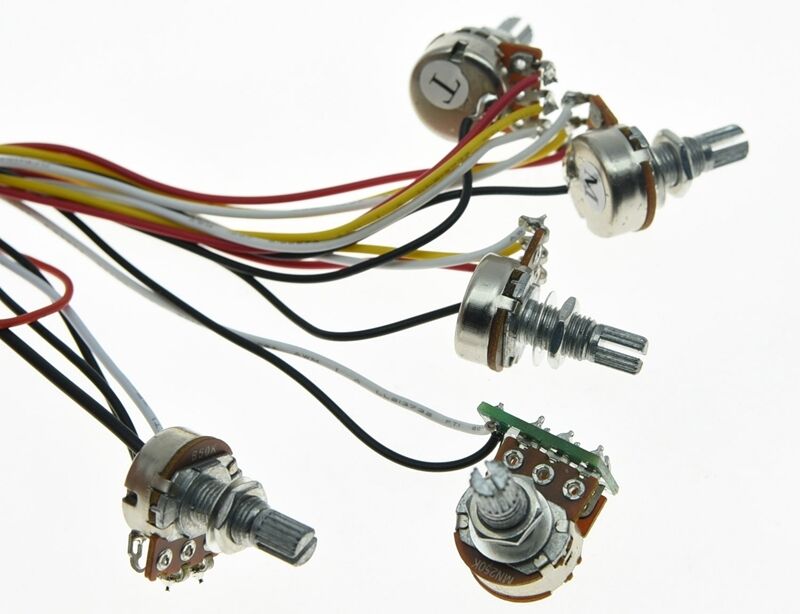 Pre-wired 3 Band Active or Passive EQ Equalizer Electric Bass Preamp Circuit