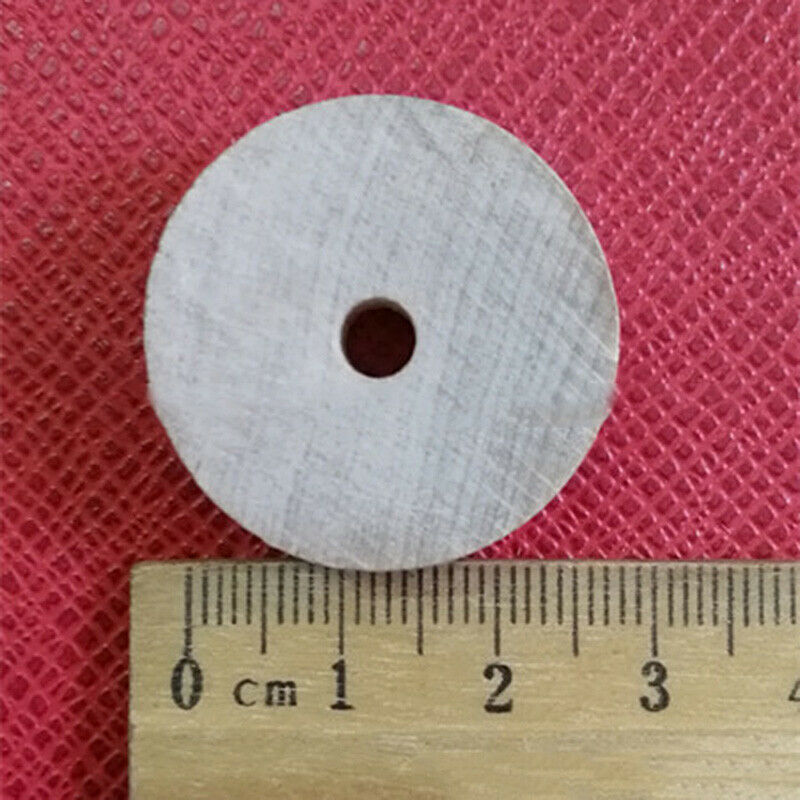 24Pcs DIY Wooden Wheels Small Round Handmade Toys Kids Craft Accessories Supply