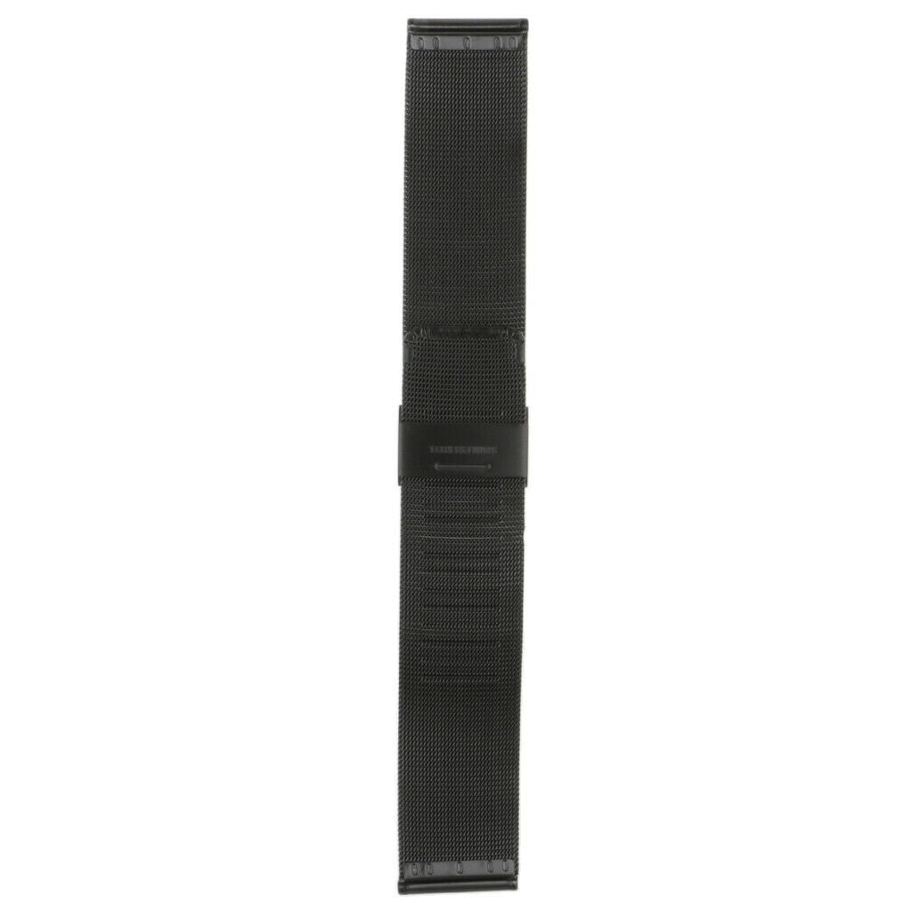 Loop Wristband Strap For Suunto Spartan Sport Watch Stainless Steel black