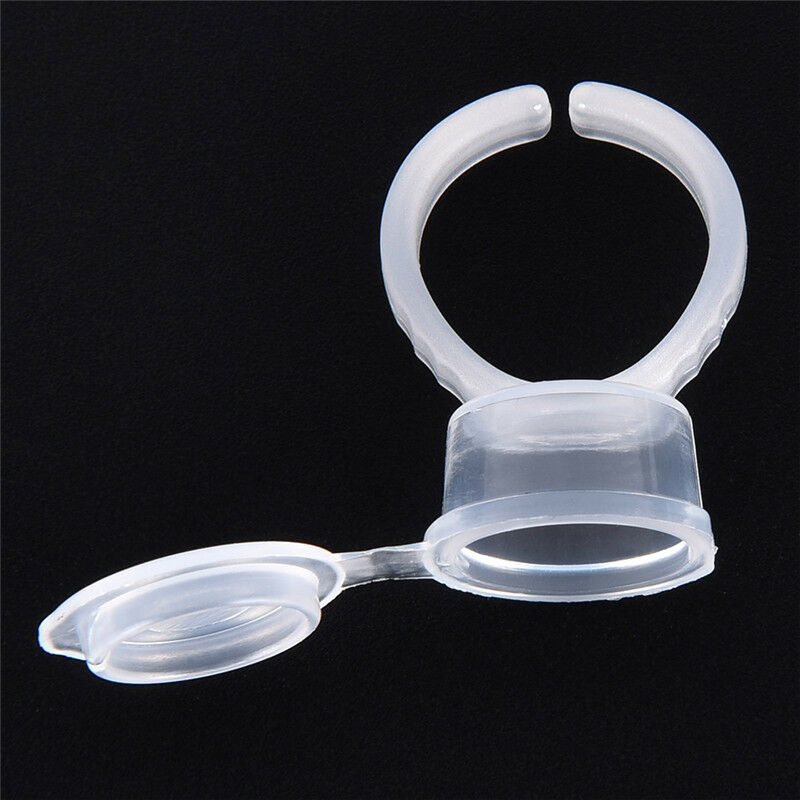 10X Pigment Tattoo Ink Cup Ring Holder Permanent Microblading Eyebrow Mak.l8