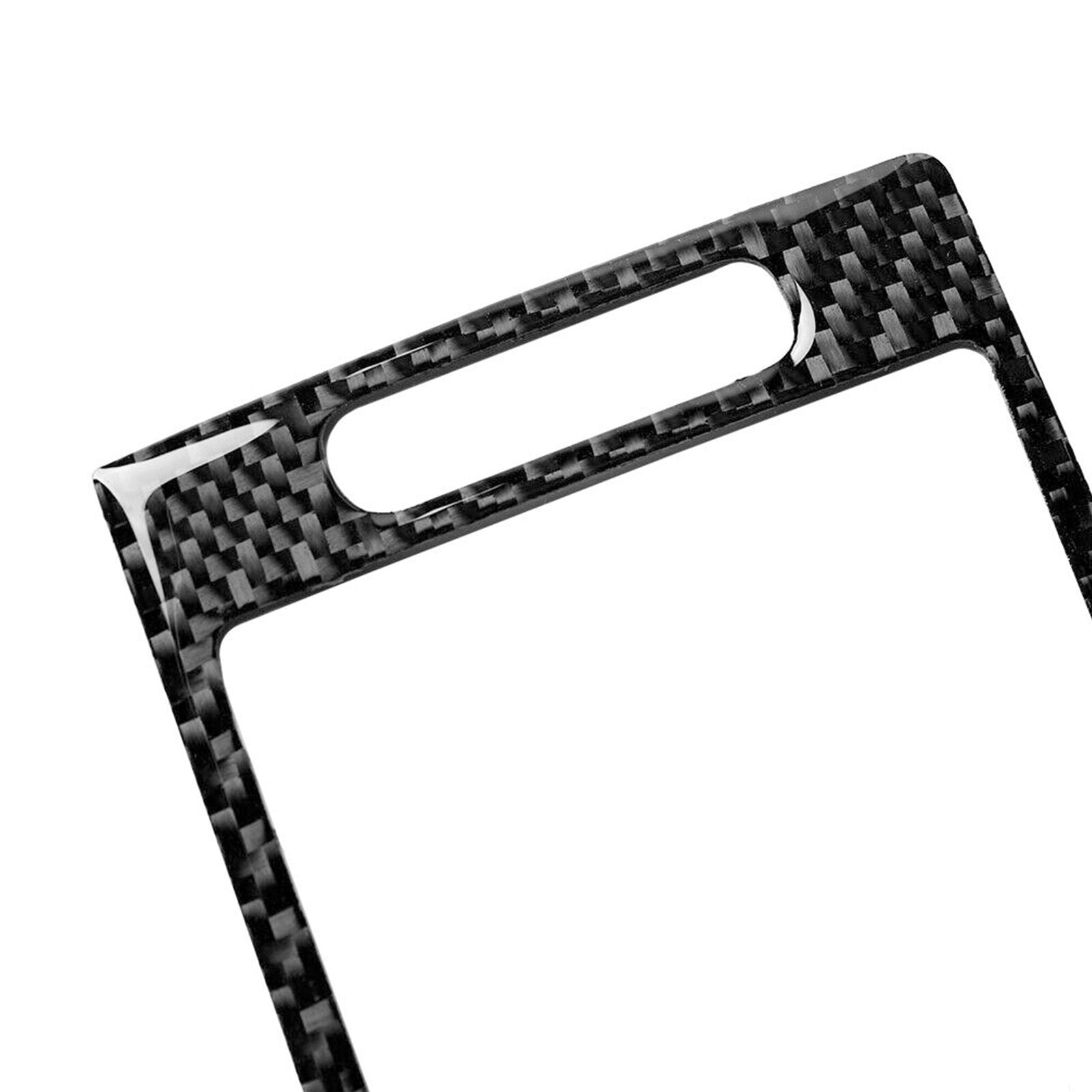 Carbon Fiber Central Console Air Vent Cover Trim Fit For BMW X5 E70 2008-2013