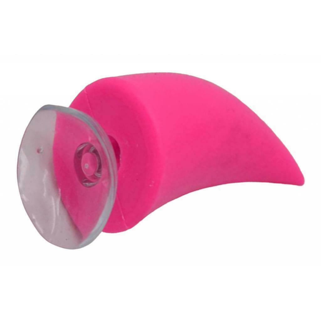 2x Car Motocross Motorcycle Helmet Devil's Horn Decoration w/ Sucker Pink