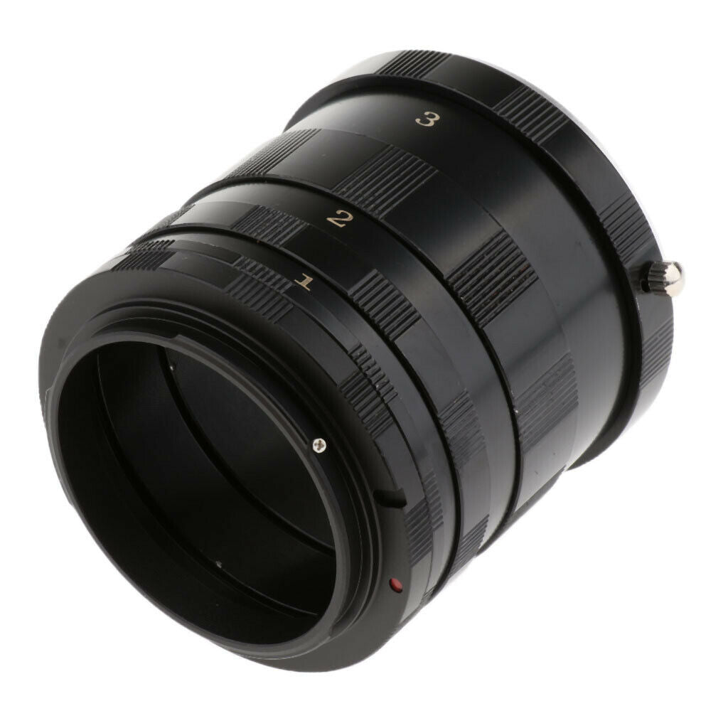 Macro Extension Tube Set for Canon EOS EF EF-S Lens for Extreme Close-Ups