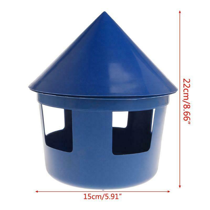 Pigeon Feeder House Design Cover Feeding Food Dispenser Sand Case Multi Pet