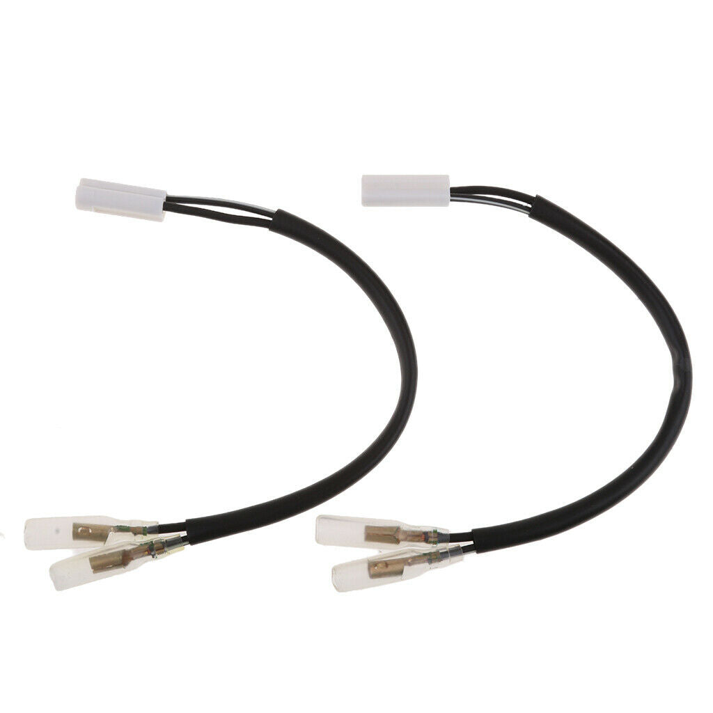 2 X Indicator Wiring Adapter Connector Lighting Indicator Lights for Yamaha R1