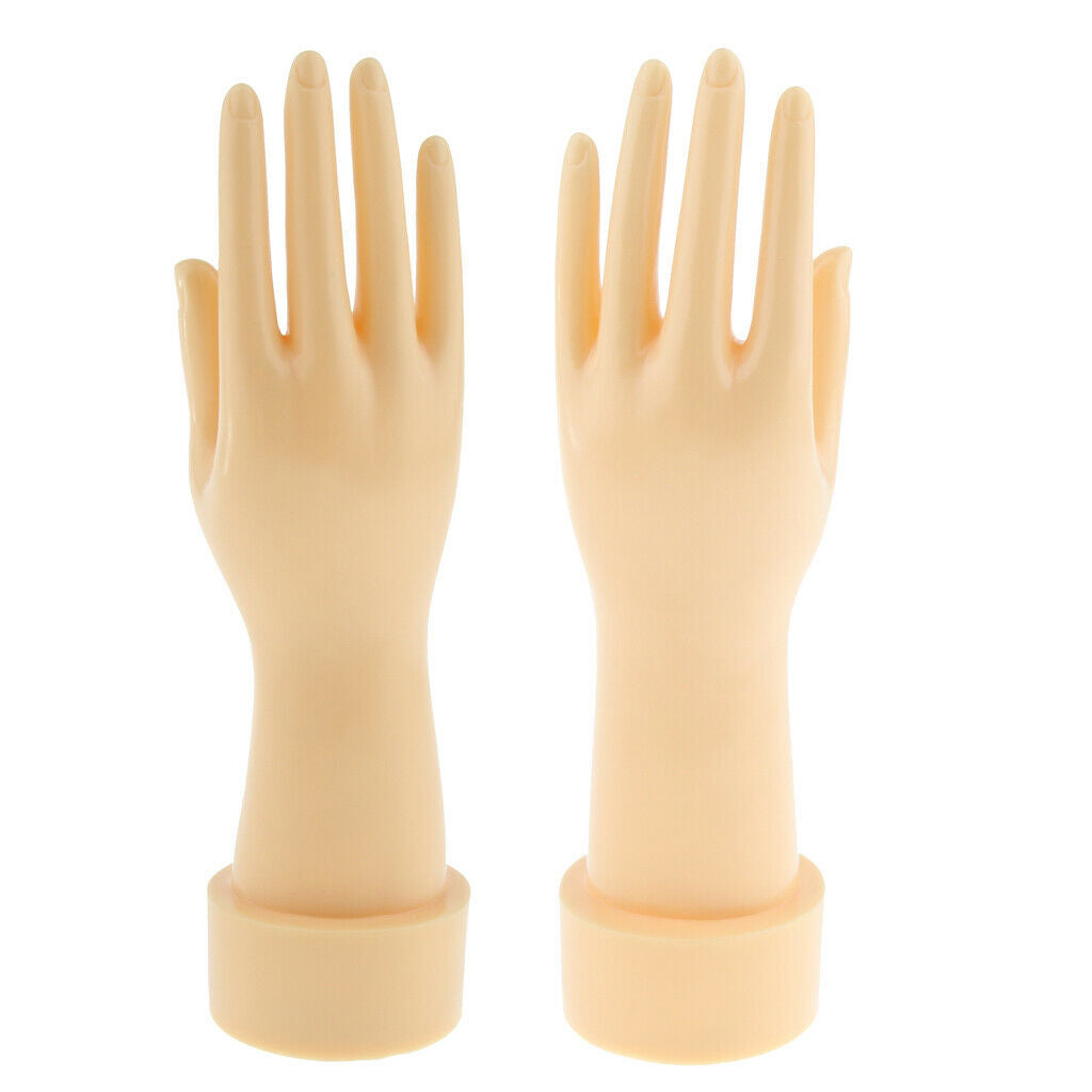 Left And Right Hands Display Gloves Jewelry Template for