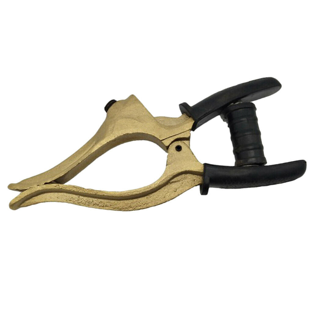 500A Electroplated Earth Clamp Welder Copper Ground Solder Clip