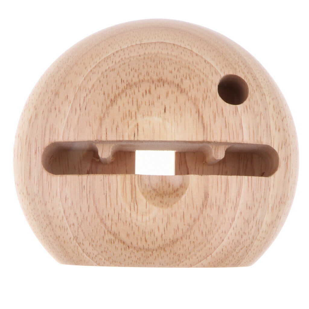 Desktop Phone Wooden Holder Stand for Mobile Phone Sound Amplifier