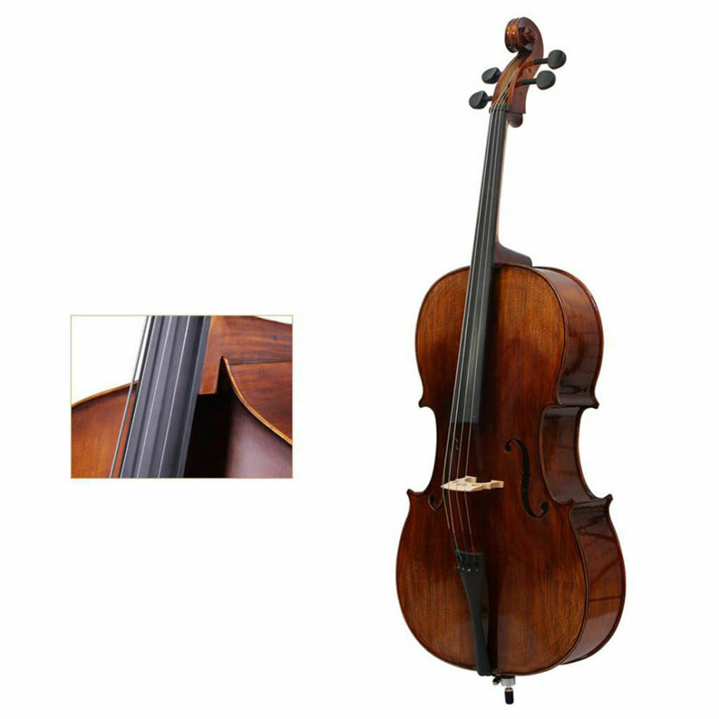 4 Pieces Maple 3/4 Cello Bridge Musical Instrument Replacement Multipurpose