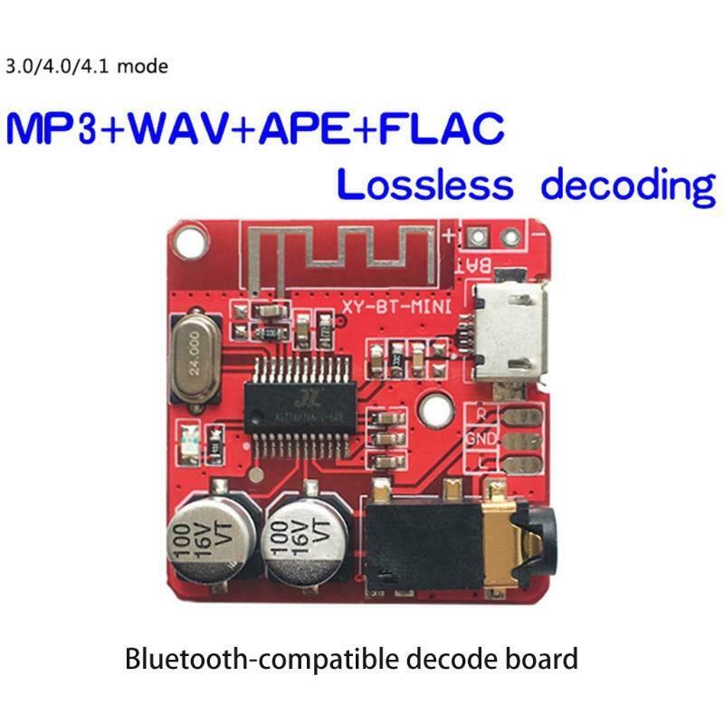 3.7-5V MP3 Bluetooth-compatible Lossless Decoder Board Car Stero Speaker