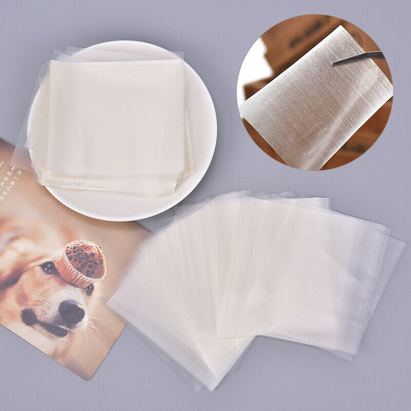 500 Sheets Nougat Wrapping Paper Edible Glutinous Rice Paper Baking Pa NL