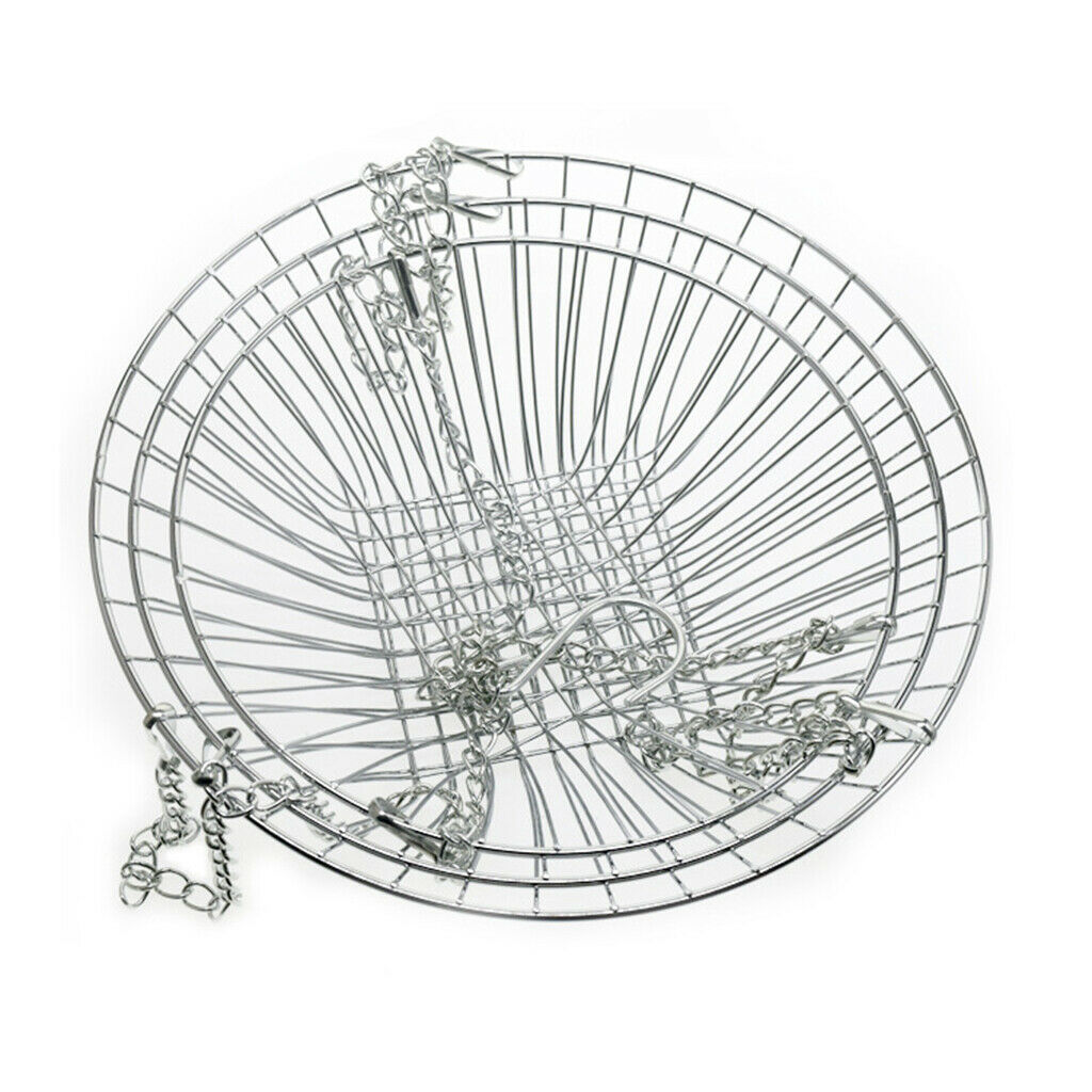 3 Tier Modern Adjustable Detachable Hanging Fruit Basket Stand Storage