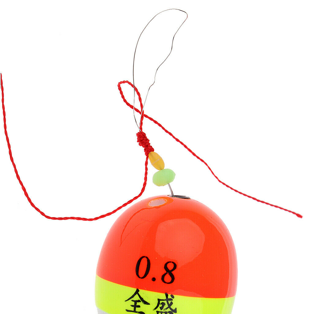 Sea Pole Ocean Rock Fishing Floats Plastic Sliding Floating Buoy Kit 0.8#