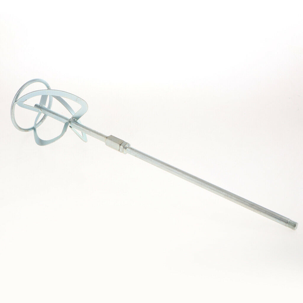 Paint Cement Plaster Adhesive Spiral Mixer Stirrer Paddle Rod For Drill