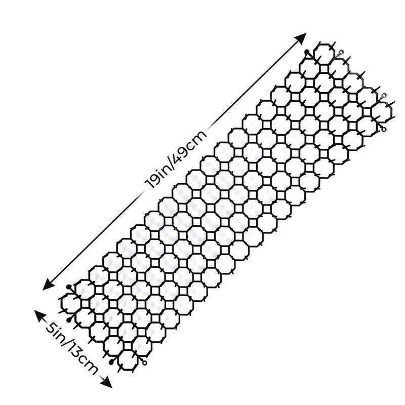 Garden Prickle Strip Dig Stop Cat Repellent Deterrent Mat Spike Portab.l8
