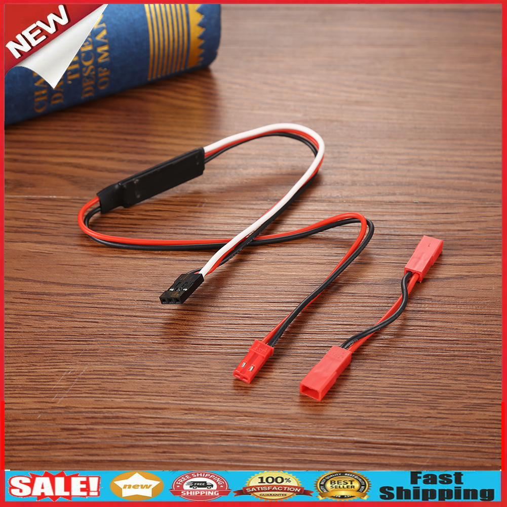 Universal Simulation Winch Controller 3 Ways Receiver Cable for 1/10 RC Car @