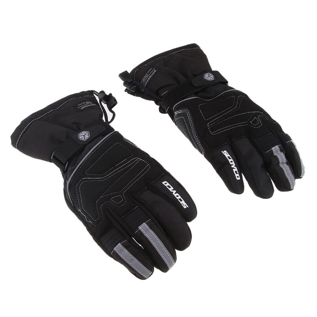 Motorbike Protective Touch Screen Gloves Winter Warm Waterproof Windproof XL