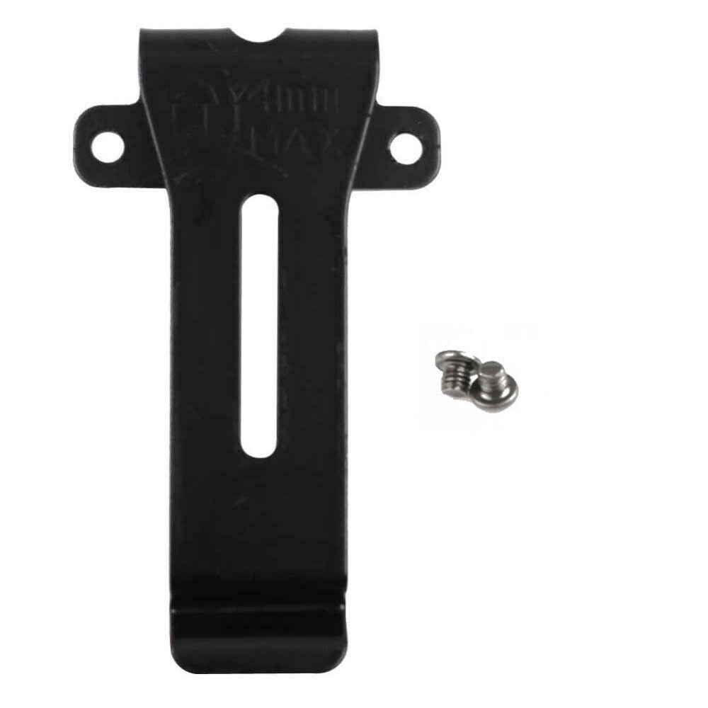 10pcs NEW Stainless Steel Metal Iron Belt Clip for Kenwood TK-208 TK-308 TH-22AT