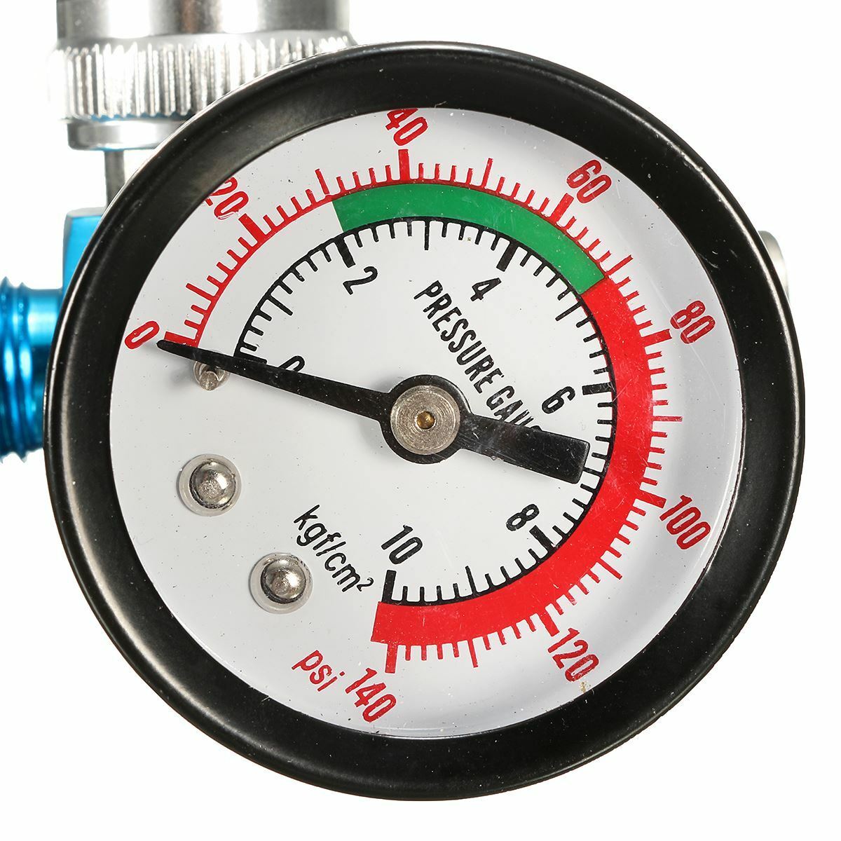 Digital Spray Paint Gun Regulator Air Pressure Gauge 1/4inch HVLP Compressor kit