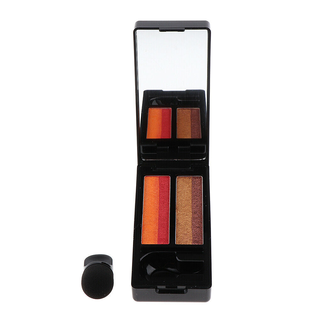Matte Shimmer Eyeshadow Palette Waterproof Long Lasting Eye Shadow Sunset