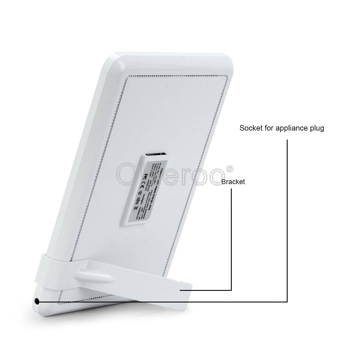 Therapy Light Lamp 10,000Lux Portable LED Energy Lamp Customizable Blue White