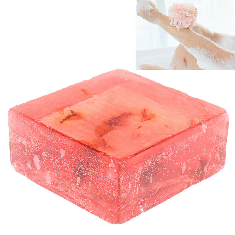 1Pc Rose Vaginal Itching Odor Soap Natural Wash Stops The Private Itching Odo SJ