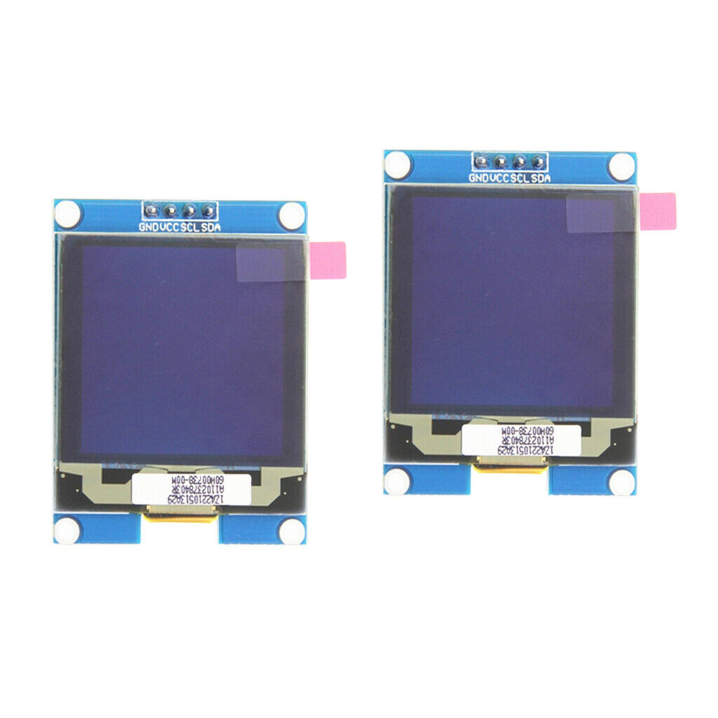 2 Pcs 1.5inch OLED Display Module  128x128(Pixel) SSD1327 For