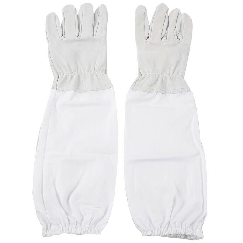 1 Pair of Gloves with Protective Sleeves ventilated Professional Anti Bee for M6