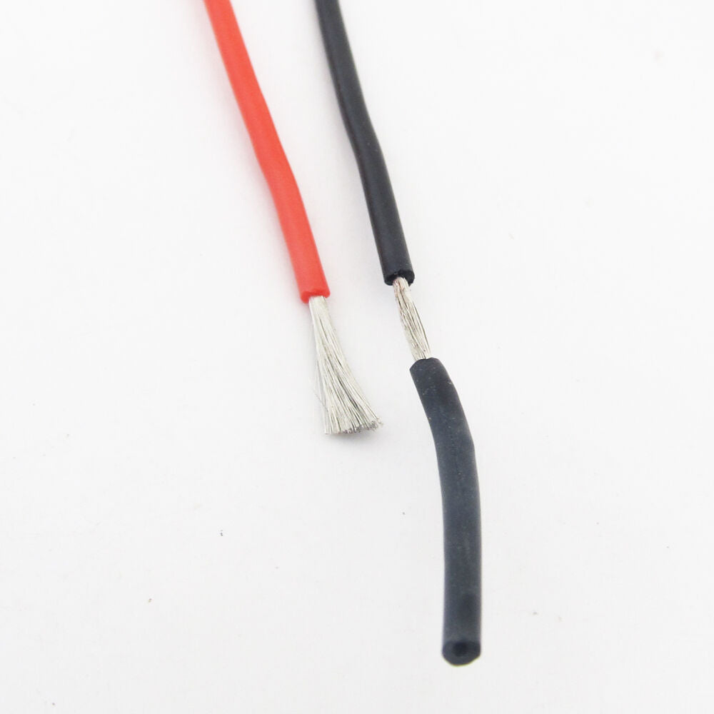 8Meters 18AWG Flexible Soft Silicone Wire Copper RC Electronic Cable Red Black