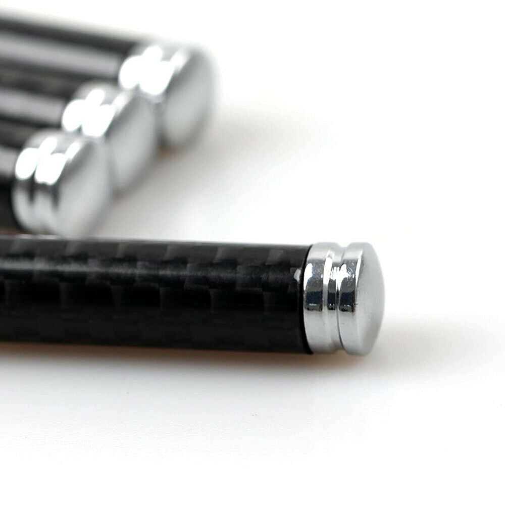 4PCS Universal Door Lock Pin Cover Carbon Fiber Car Interior Car Accessories