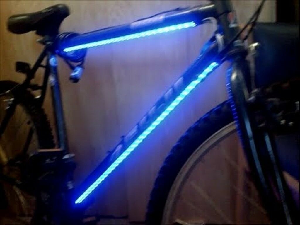 Bicycle Mountain Bike BMX Safety LED lights Reflective Vibrant High Visibility