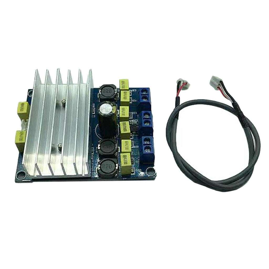 New TDA7492 2x50W 100W D Class Digital Amplifier Board DIY AMP with Radiator