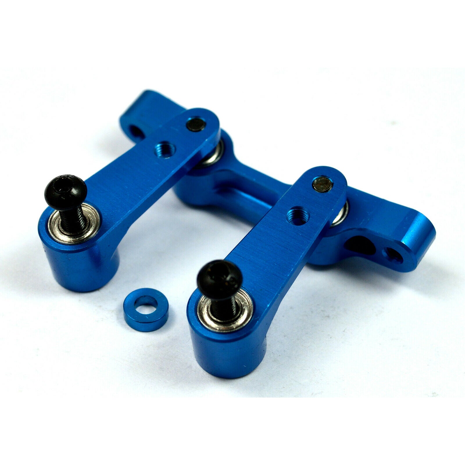 For Team Associated RC10 B6 B6D RC Car Aluminum Alloy Steering Bellcrank Kit